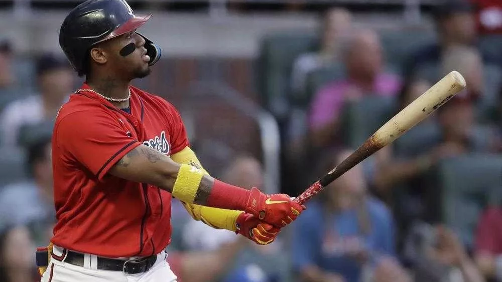 Ronald Acuña Jr. hits long homer on first pitch in his return to Braves after missing 1 year