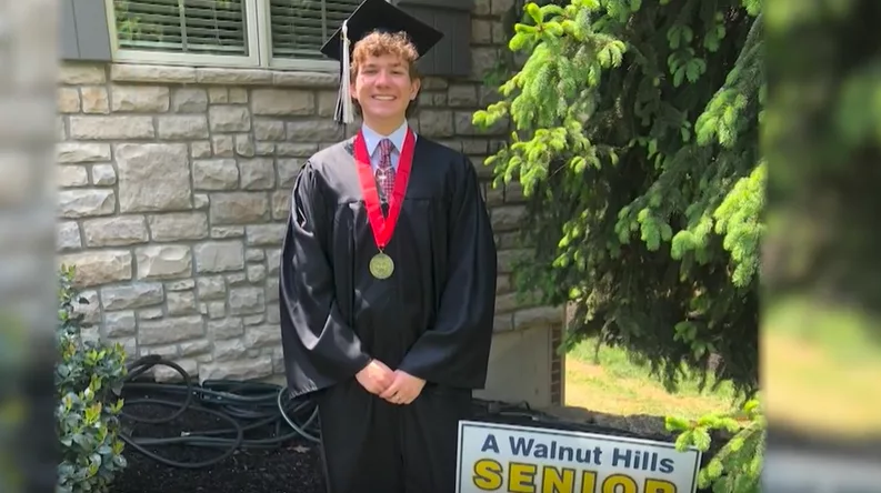 Senior sendoff: Student graduates high school and college at the same time