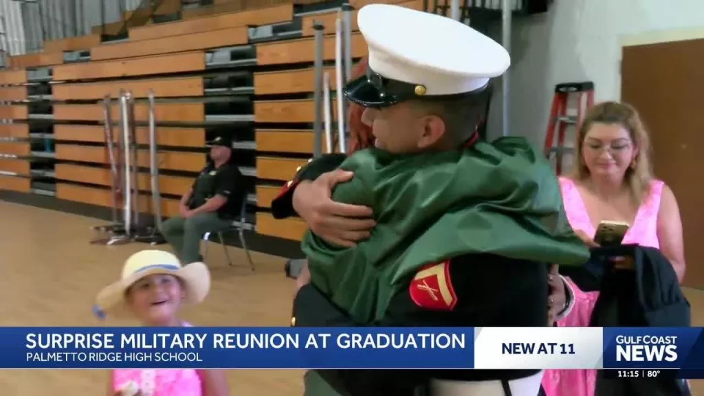News We Love: Marine surprises brother at high school graduation