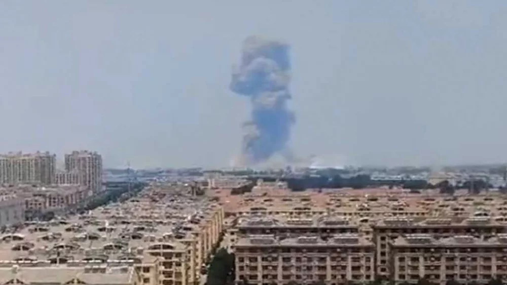 Huge explosion rocks chemical plant in eastern China