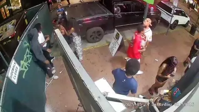 Video captures downtown Savannah shootout that left 4 people hurt