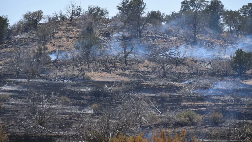 Wildfire damages Civil War-era historical site in New Mexico