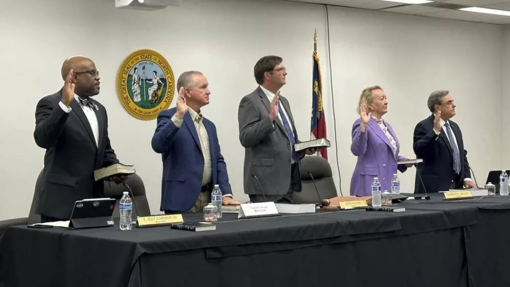 Trump administration sues North Carolina over voter registration records