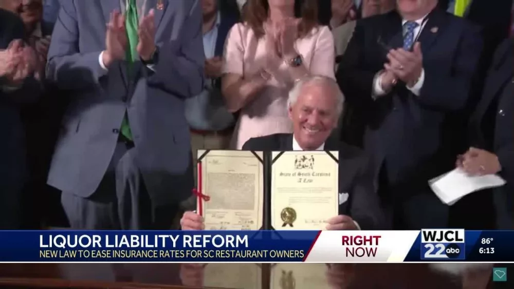 New South Carolina Liquor Liability Law Offers Relief to Bars, Restaurants