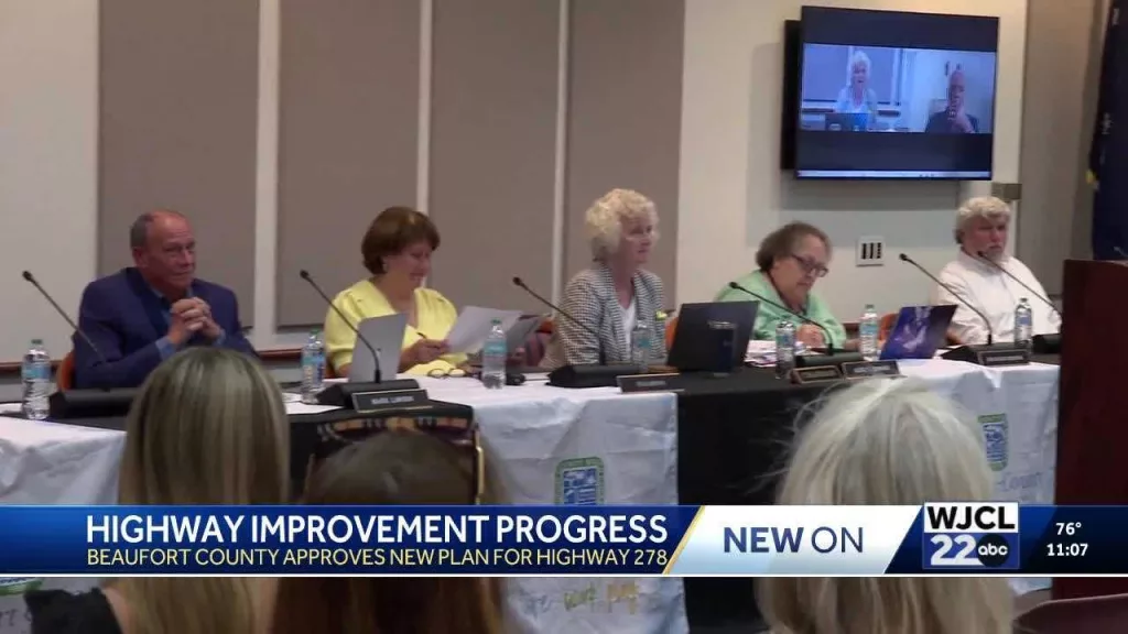 Beaufort County approves a $311 million Highway 278 project despite public opposition and state funding concerns.