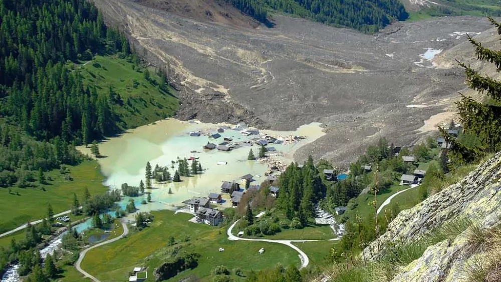 Swiss glacier collapse renews focus on climate change risks as glaciers retreat around the world