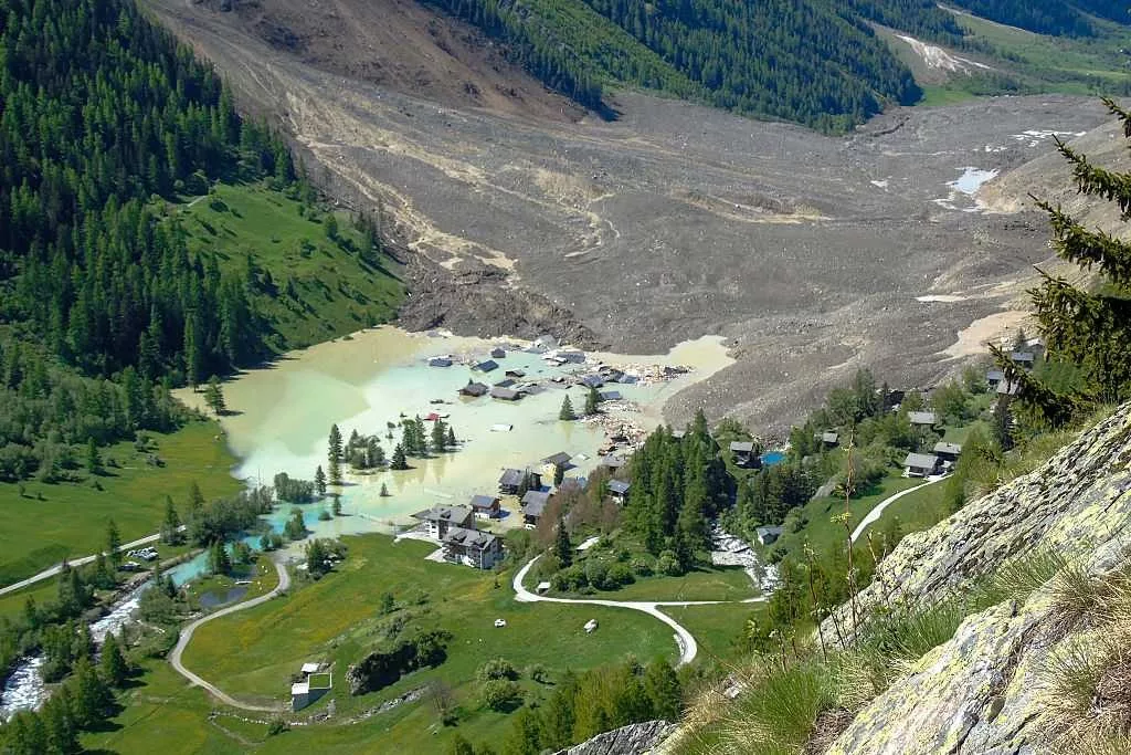 Swiss glacier collapse renews focus on climate change risks as glaciers retreat around the world