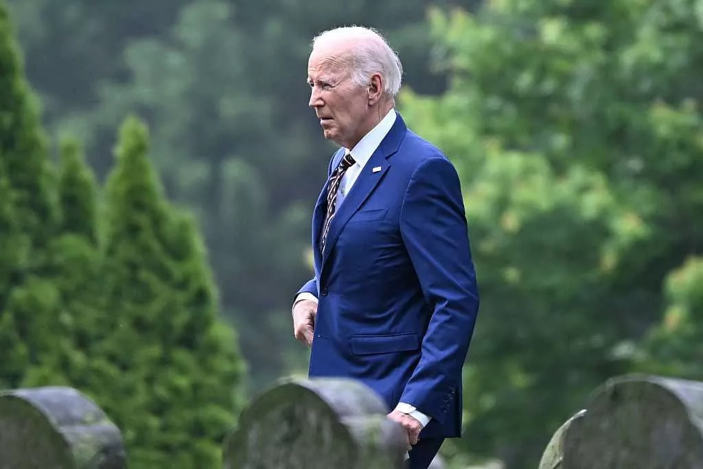 Joe Biden gives first public remarks since cancer diagnosis