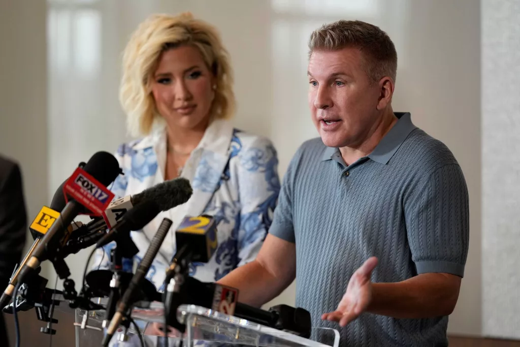 Todd Chrisley 'blessed' and vows to fight for others in the justice system