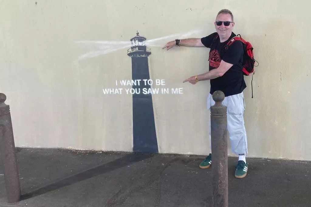 In Marseille, a shadow becomes art in Banksy's latest street mural