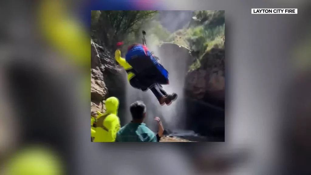 ‘Just a miracle’: Nurse helps rescue hiker who fell 20 feet from Utah canyon