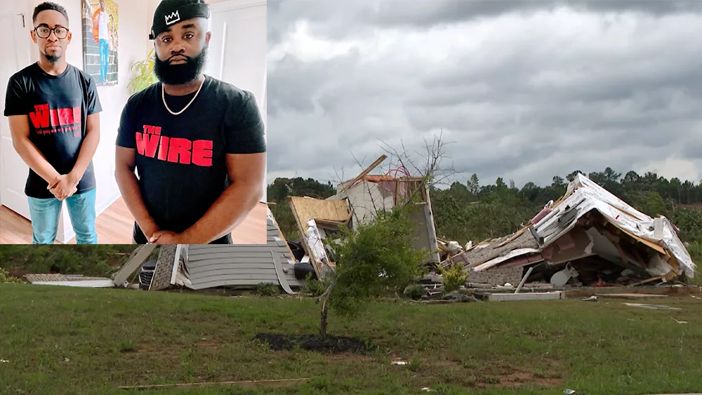 Savannah State student, son of 'The Wire' actor in ICU after being thrown during tornado