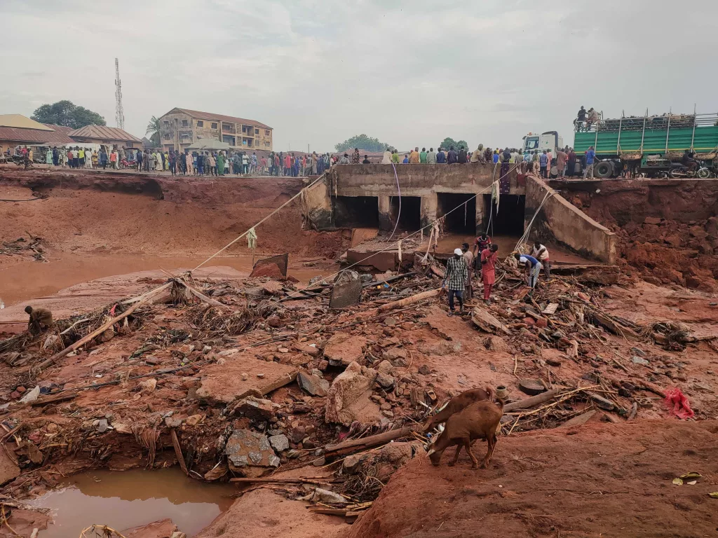 At least 151 killed, thousands displaced after flooding in Nigeria