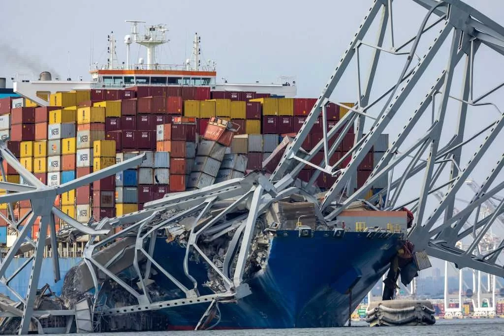 Dali audio transcript reveals moments surrounding Key Bridge collapse in Baltimore