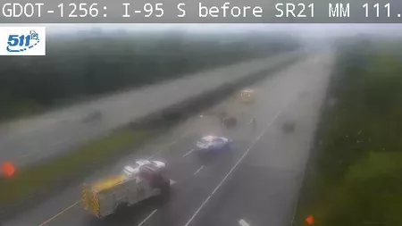 Traffic Alert: Portion of I-95 shut down near Georgia state line