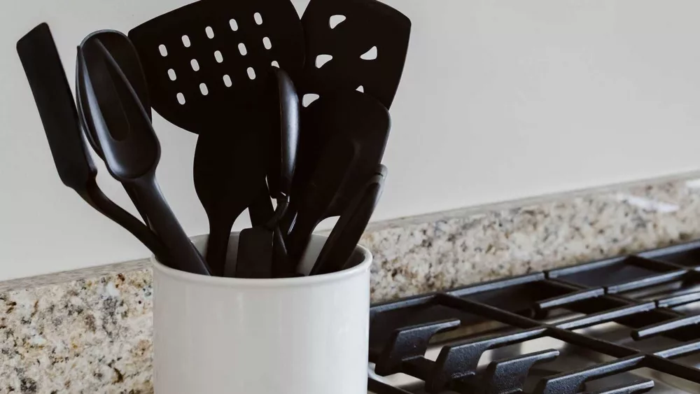 Black-colored plastic used for kitchen utensils and toys linked to banned toxic flame retardants