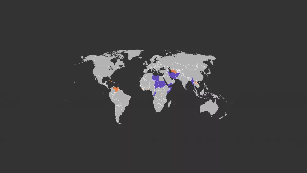 MAPPED: How President Trump's new travel ban compares to his past ones