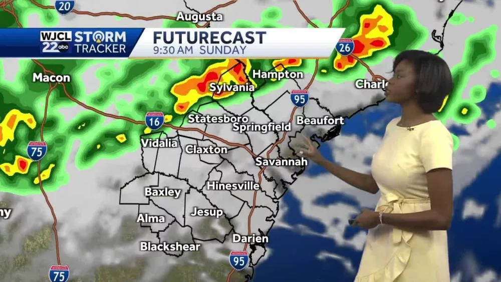 Impact Day: Morning to midday storms for Sunday