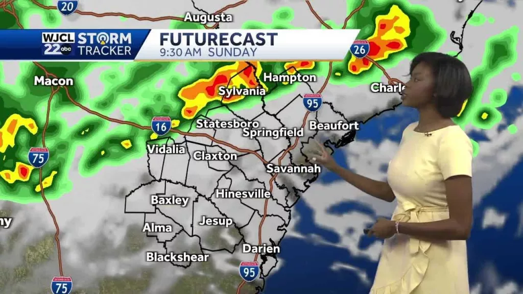 Impact Day: Morning to midday storms for Sunday