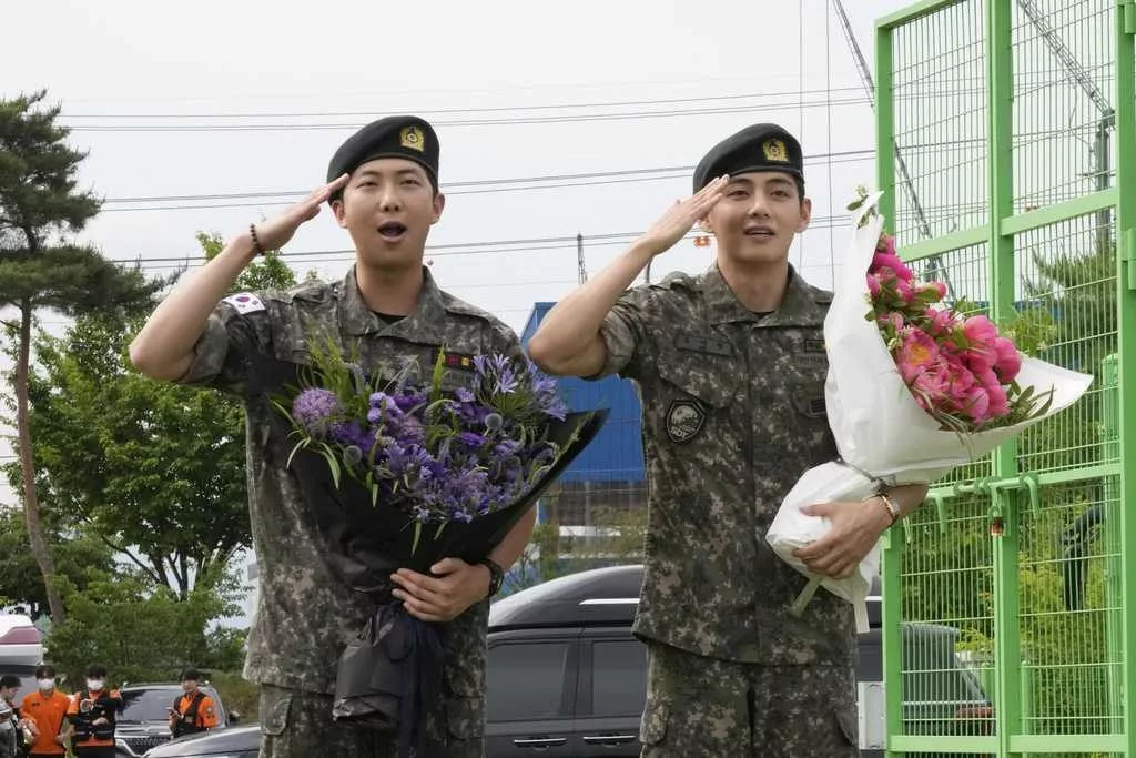BTS looks to reunite this year as 2 more members finish their military service