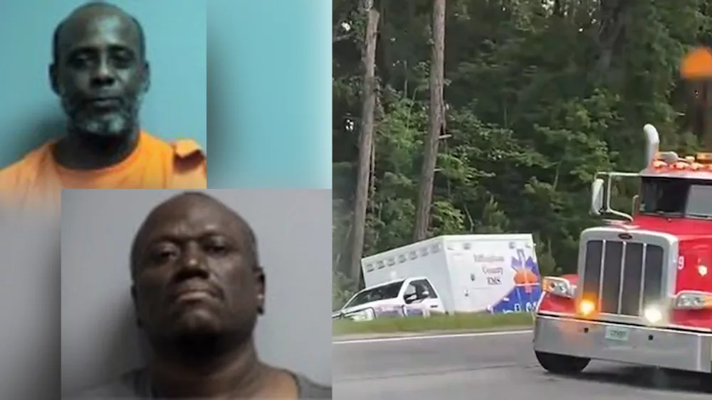 Authorities: 2 men face charges after ambulance stolen in Effingham County, prompting chase