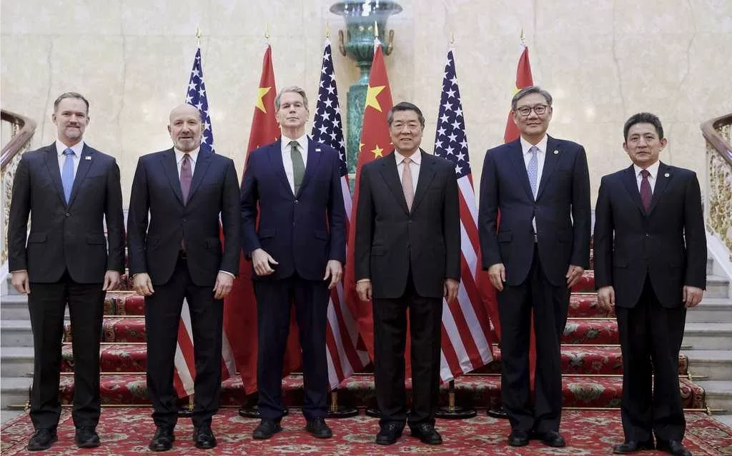 Trump says US gets magnets and rare earth minerals from China, tariffs on Chinese goods going to 55%