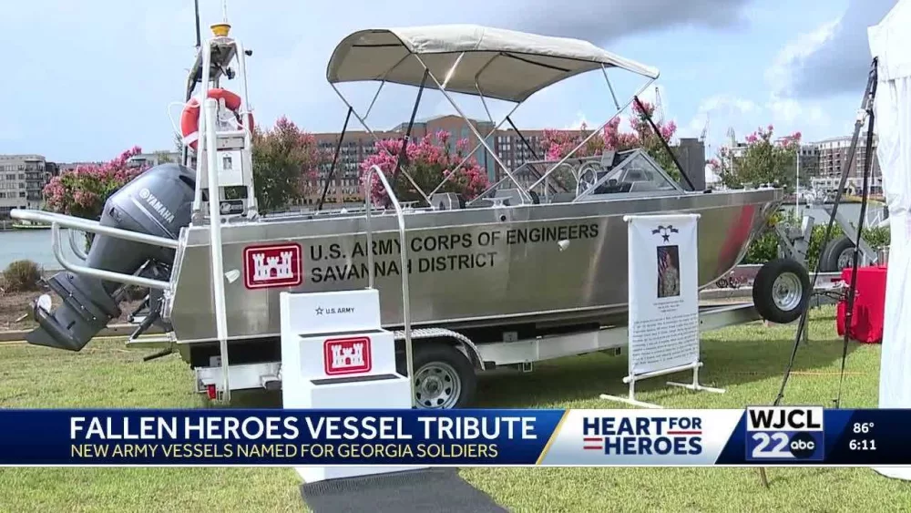 'His Name’s Not Going to Be Forgotten': Army Corps Vessels Named for Georgia Heroes