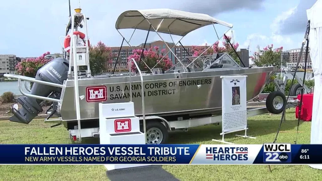 'His Name’s Not Going to Be Forgotten': Army Corps Vessels Named for Georgia Heroes