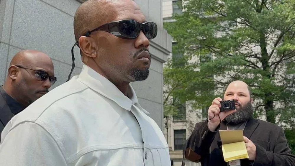 Rapper Ye, formerly known as Kanye West, shows up to support Sean "Diddy" Combs at trial