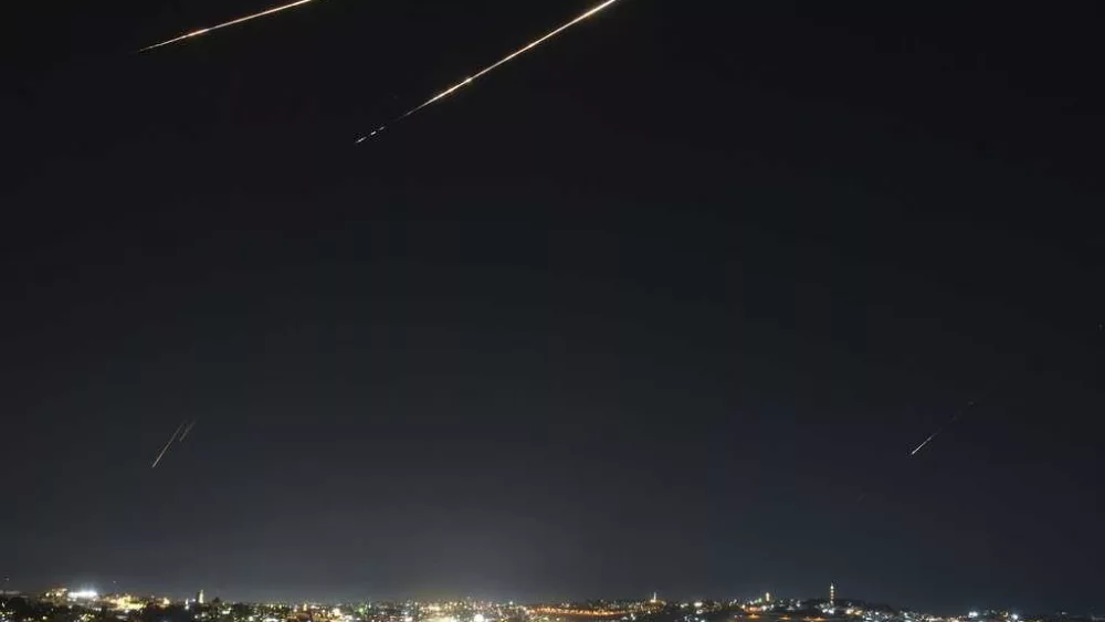 US helps Israel shoot down barrage of missiles from Iran