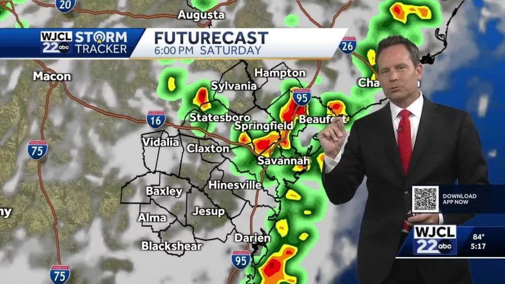 Father's Day weekend includes heat, humidity, a few storms in the Savannah area