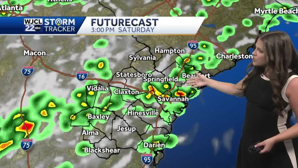 Father's Day weekend brings in warm weather as well as showers and storms