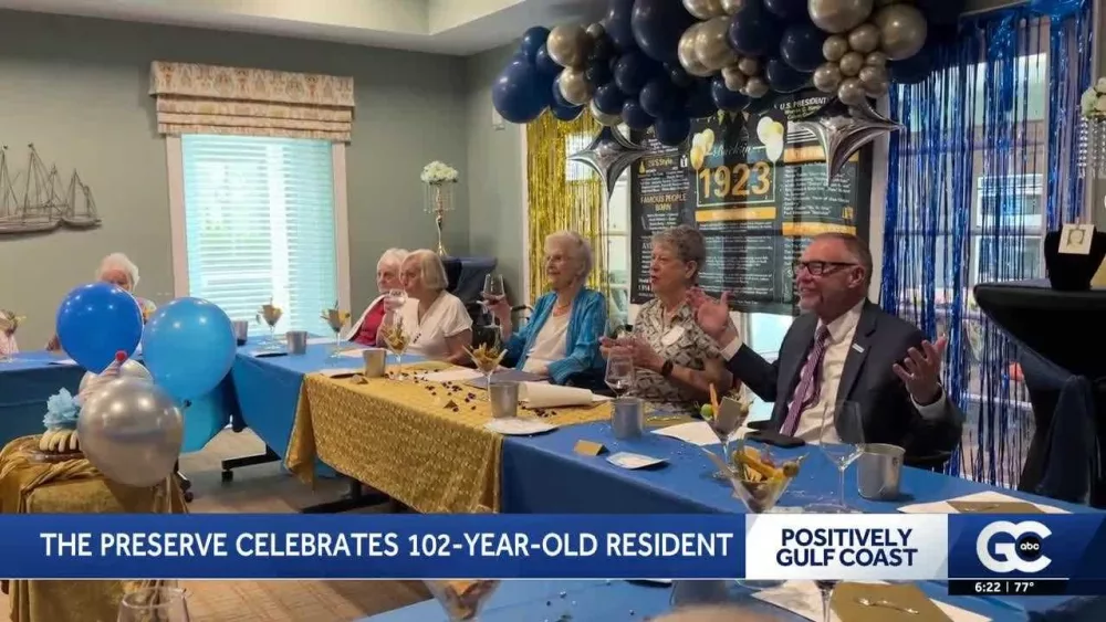 News We Love: 102nd birthday celebrated with wine tasting