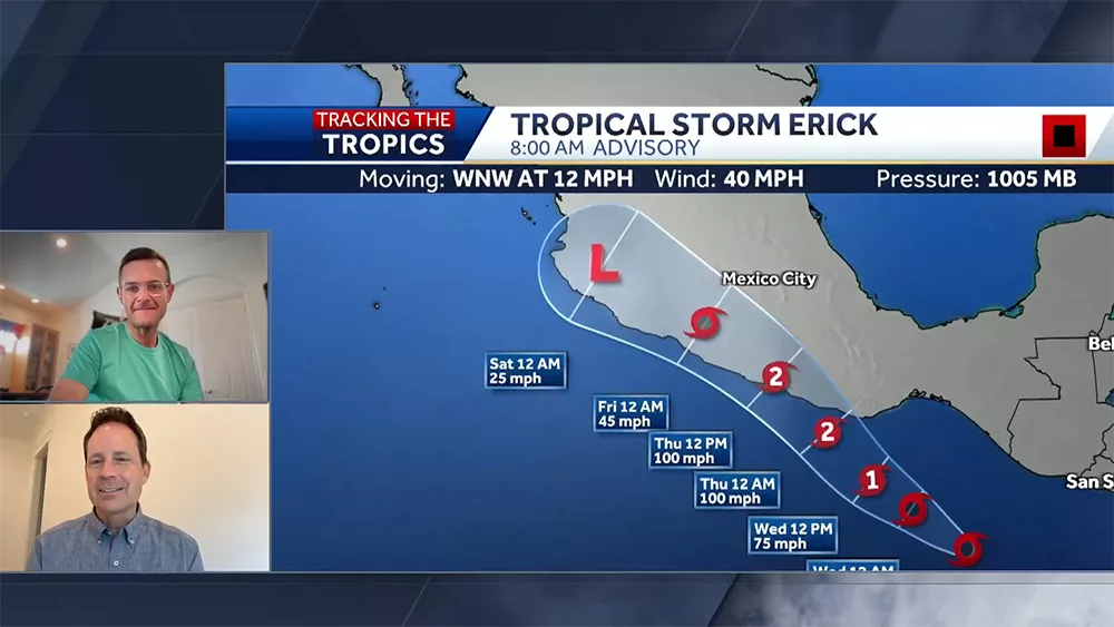 Tracking the Tropics: Activity heats up in the Pacific
