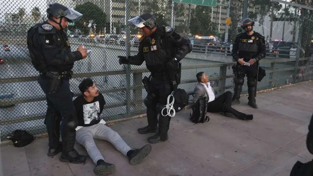 Los Angeles mayor lifts downtown curfew she imposed during protests against immigration raids