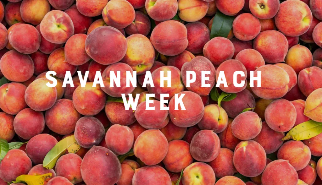 Sweet Week!  Savannah Peach Week to benefit CURE Childhood Cancer