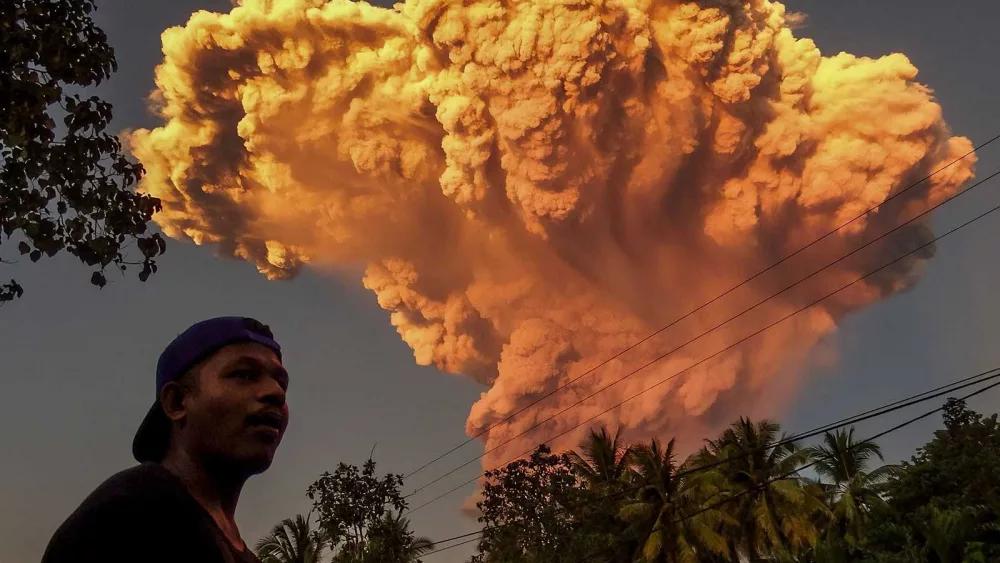 WATCH: Indonesia volcano spews ash more than 6 miles into sky