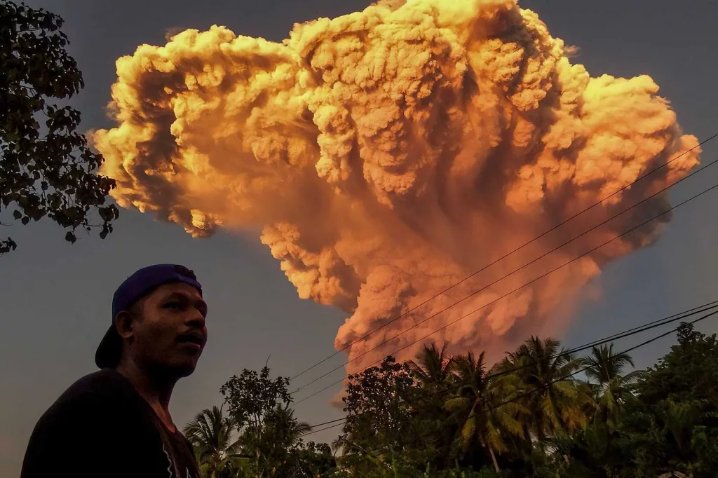 WATCH: Indonesia volcano spews ash more than 6 miles into sky