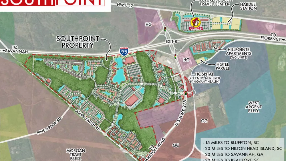 Boomtown: A new Hardeeville development will consist of over 360 acres