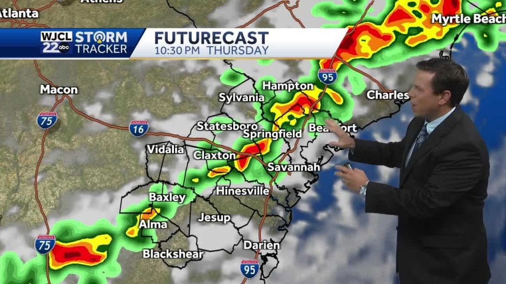 Impact Day Thursday: Heavy rain for Coastal Georgia and Lowcountry ...