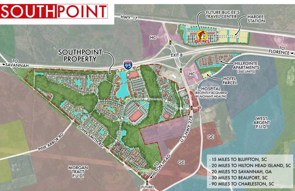 Development to bring 14,000 homes, plus businesses and restaurants near I-95 in Hardeeville