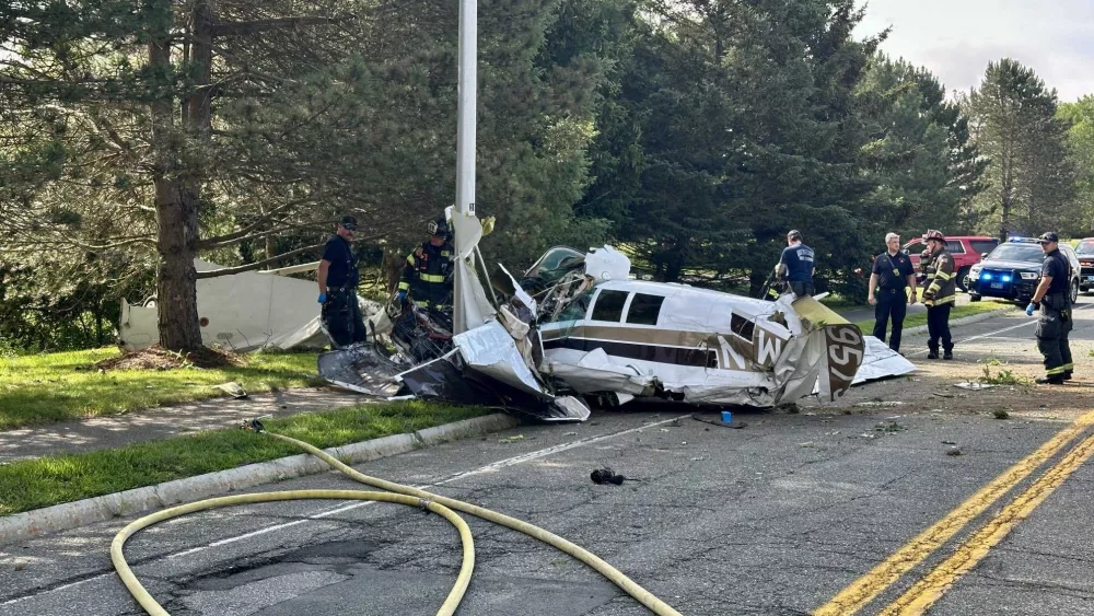 1 killed, 1 hurt when small plane crashes near Massachusetts airport, source says