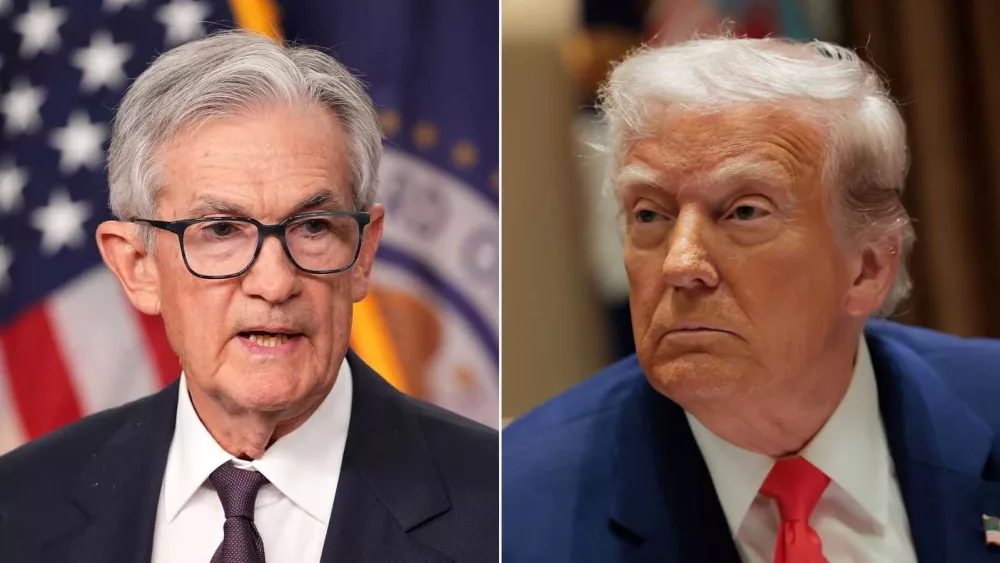 Trump calls for 2.5-point rate cut, criticizes Powell