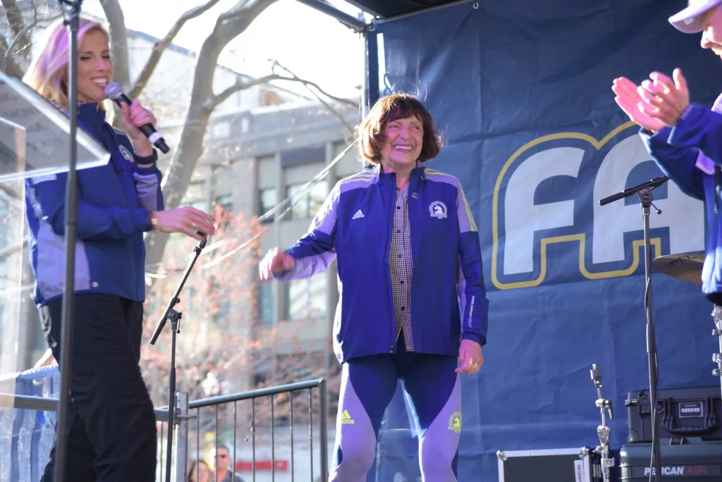 Nina Kuscsik, Boston Marathon's first official women's champion, dies at 86