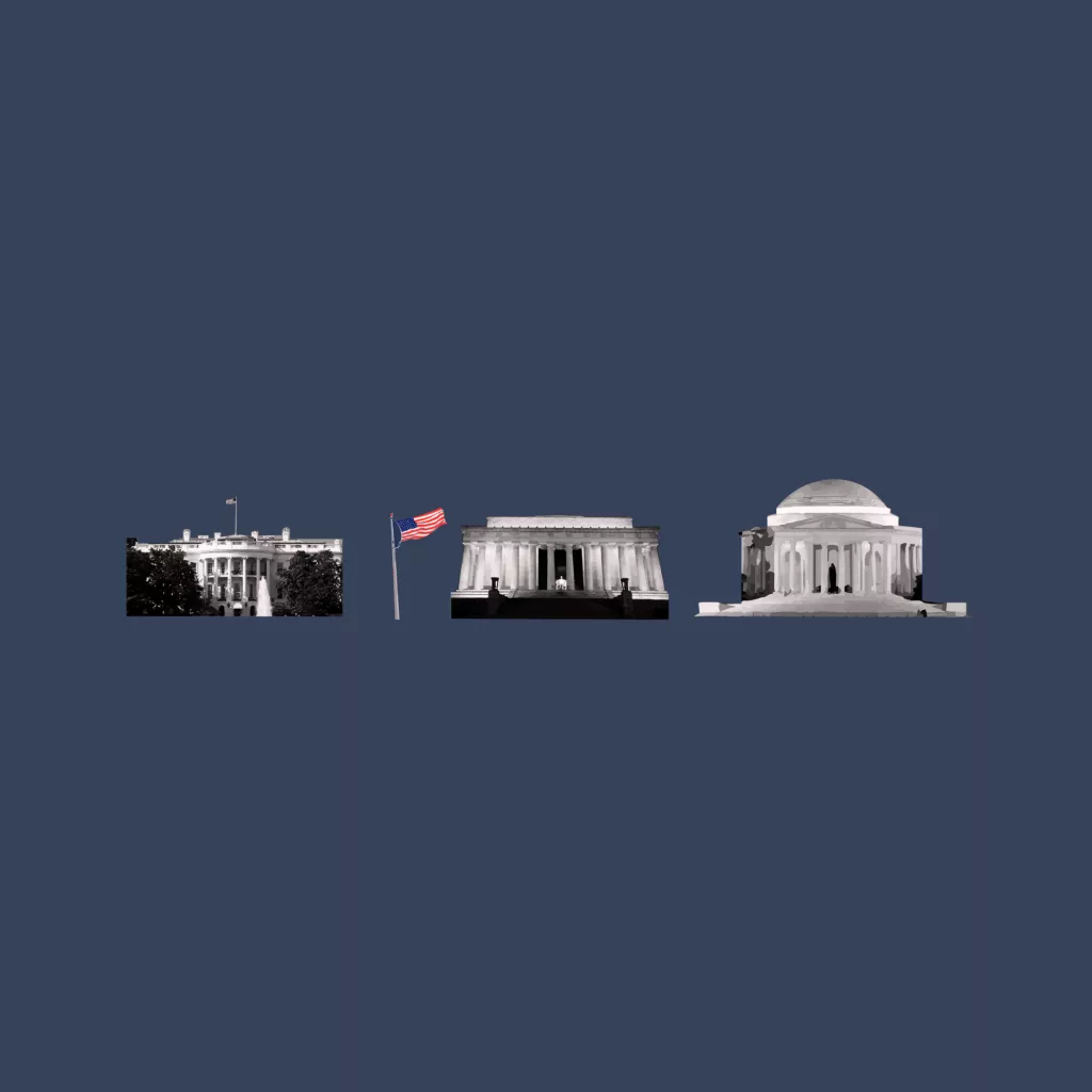 How the new White House flagpoles measure up to DC monuments