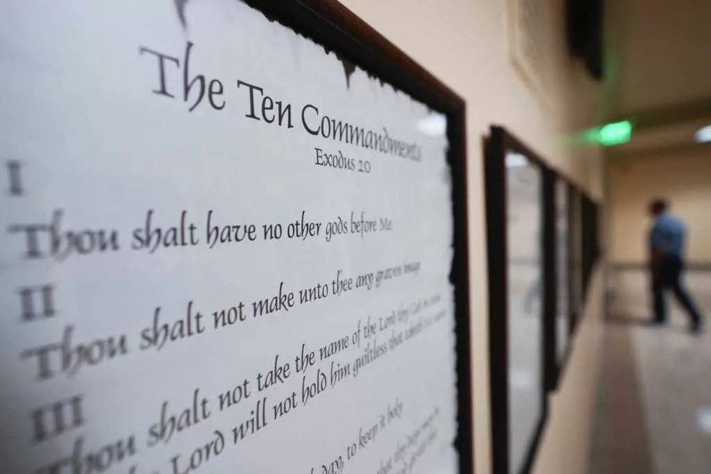Court blocks Louisiana law requiring schools to post Ten Commandments in classrooms