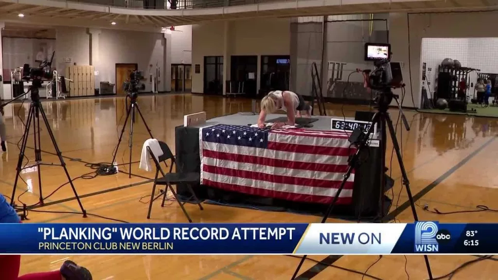 Wisconsin mom breaks world record in planking