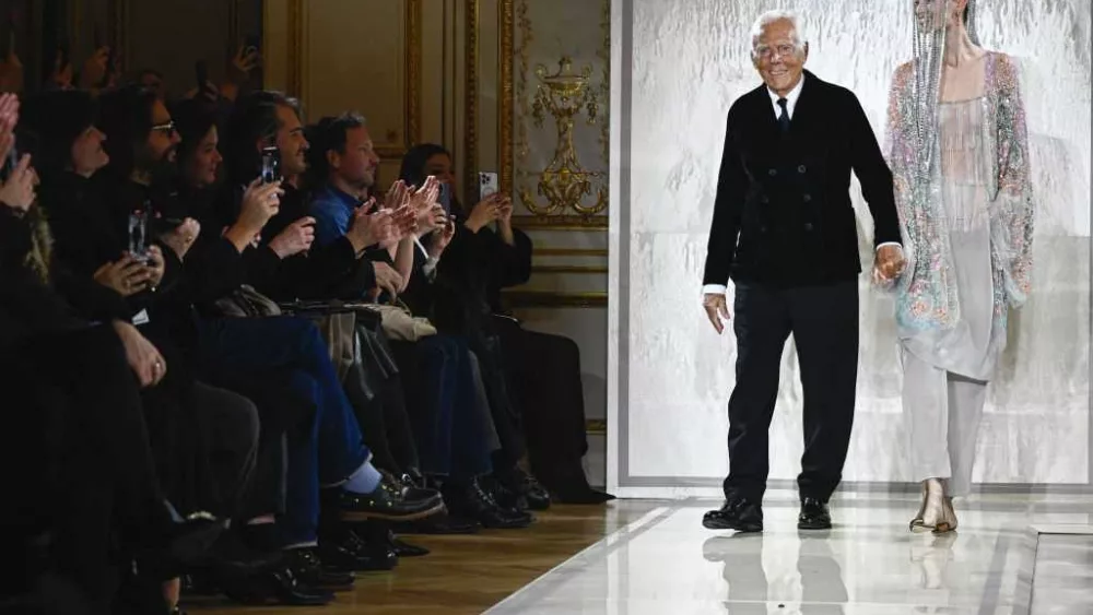 Giorgio Armani, 90, will not attend runway shows during Milan Fashion Week