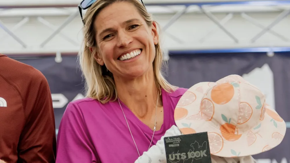 She won a 100K ultramarathon through the mountains — while breastfeeding