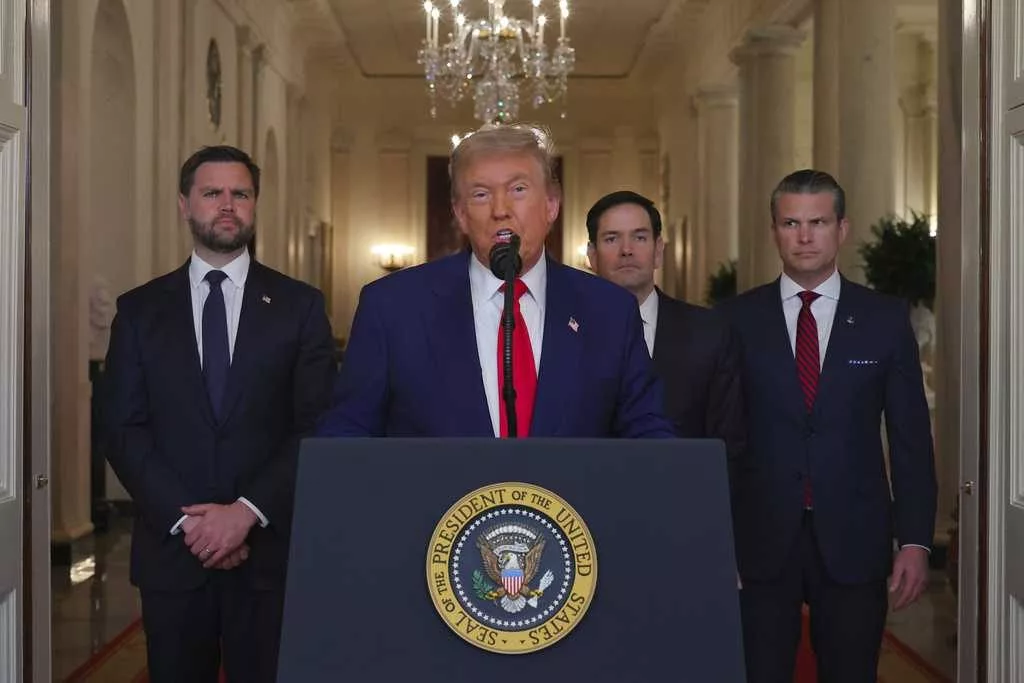 Transcript of President Trump’s speech on US strikes on Iran
